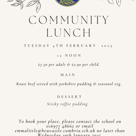 Community Lunch - 04.02.25